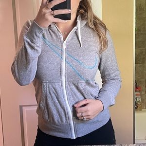 Nike zip up hoodie
